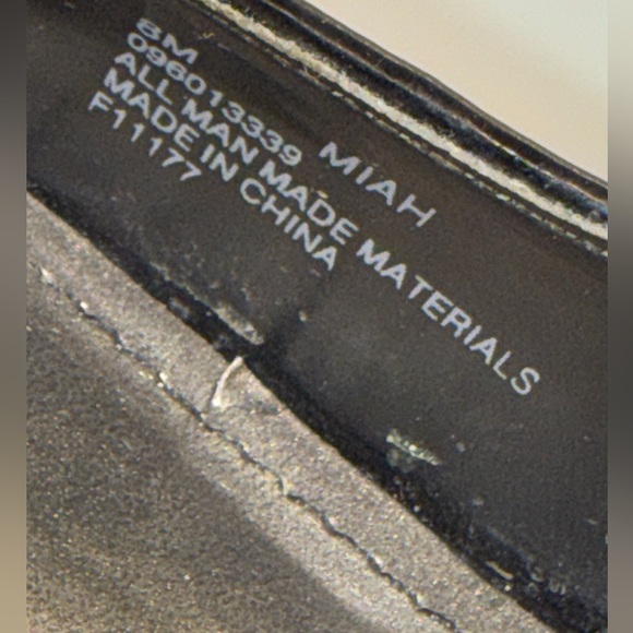 Merona Gunmetal Grey Peep Toe Heels – Silver Buckle Detail – Size 8 - Picture 10 of 10